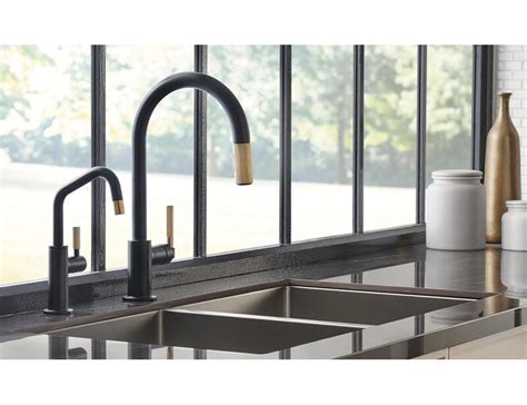 Brizo Litze® Beverage Faucet With Square Spout And Knurled Handle Perigold