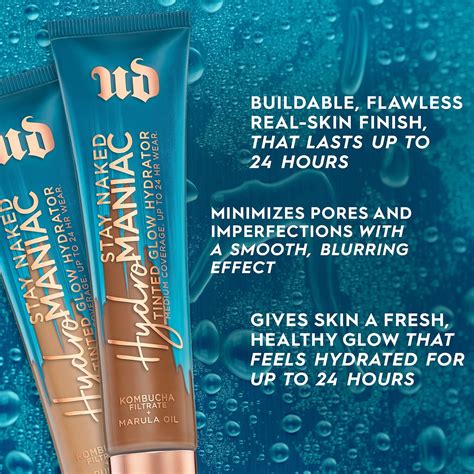 Urban Decay Hydromaniac Glowy Tinted Hydrator Foundation The Summit