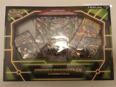 COFFRET POKEMON RAYQUAZA Ex Chromatique Français Scellé Neuf EUR 280 00