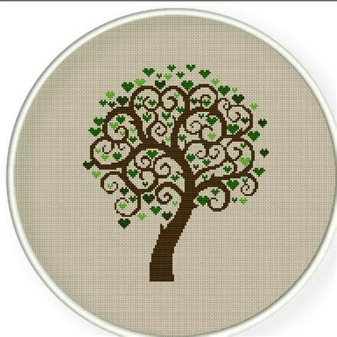 16 Best Cross Stitch Nature Images On Pinterest Cross Stitch Tree