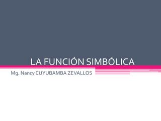 La función simbólica PPT