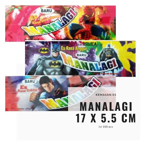 Jual Jual Plastik Es Mambo Kemasan Es Mambo MANALAGI Kemasan Es Di