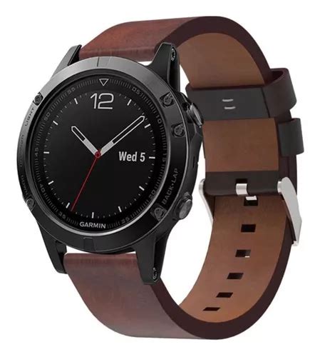 Correa Pulso Garmin Fenix Forerunner Cuero Sint Tico Mercadolibre