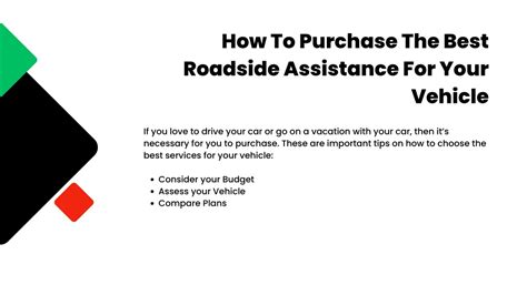 Ppt What Is Roadside Assistance And Its Importance Powerpoint