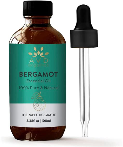 Avd Organics Bergamot Essential Oil 100ml 100 Pure And Natural