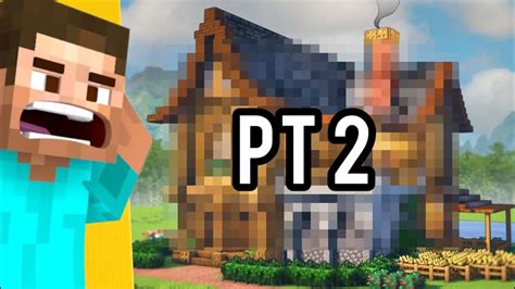 Costruisco La Casa Minecraft Vanilla Ep2 Youtube