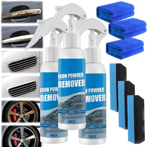 Amazon LONGLUAN Multi Purpose Rust Remover Spray Car Rust Removal