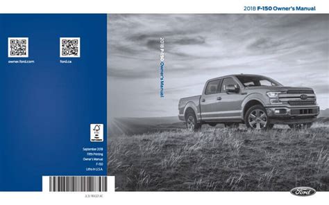 2018 Ford F 250 Owner S Manual In PDF