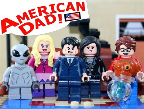 Lego American Dad Lego Poster Lego Custom Minifigures Lego Minifigs