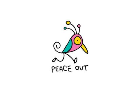 Peace Out Graphic By Alias Ching Creative Fabrica