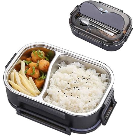 Lille Home Lonchera Bento De Acero Inoxidable De Ml