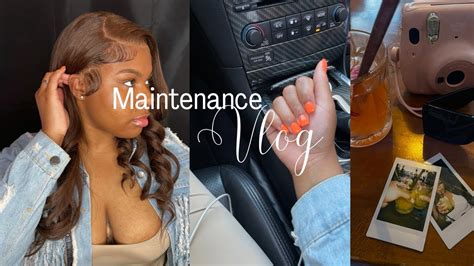 Maintenance Vlog Hair Nails And Eyebrows Youtube