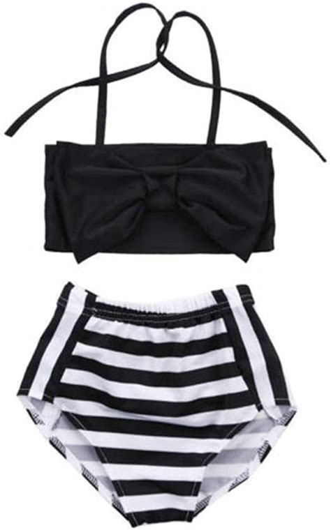 I CKIZCE I CKIZCE Badeanzug für Mädchen Stück Bikini Tankini Swimwear elastisch Schulter