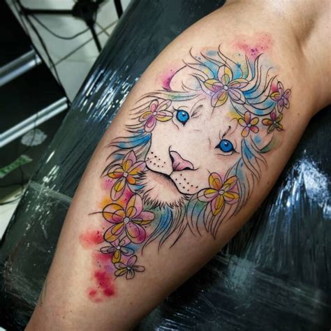 Tatuagem De Le O Flores Tattoos Cheias De Atitude E Beleza