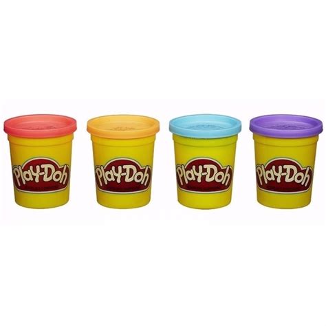 Massinha Play Doh 4 Potes Brand Hasbro Massa De Modelar R 24 80