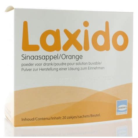 Laxido Sachet Gout Orange 20 X 137 G Pharmacodel