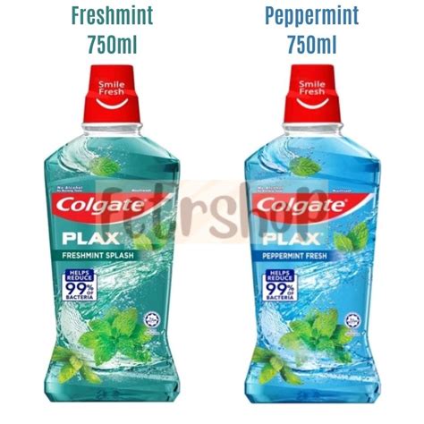 Jual Colgate Plax Mouthwash Peppermint Freshmint Ml Obat Kumur