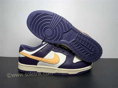 Nike Dunk Low Sailcoconut Milk Purple Ink Melon Tint Fv8106 181 Solesnk