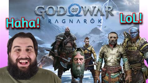 From Serious to Hilarious First Time Playing God of War Ragnarök