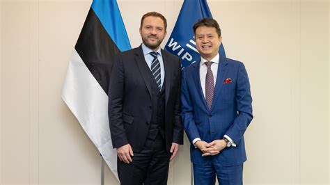 WIPO Director General Meets Estonia S Minister Of Foreign Flickr