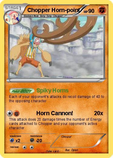 Pokémon Chopper Horn point 3 3 - Spiky Horns - My Pokemon Card