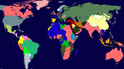 Europe on the eve of World War 1: World map : imaginarymaps