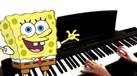 Spongebob Piano Medley 10 Songs In 5 Minutes Youtube