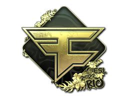 Sticker FaZe Clan Gold Rio 2022 CS GO CS2 Wiki By CS MONEY