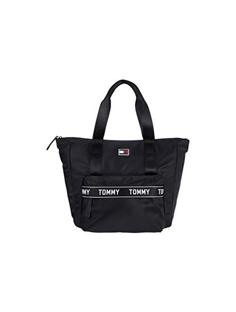 Buy Tommy Hilfiger Allie Tote Taping Smooth Nylon Online Topofstyle