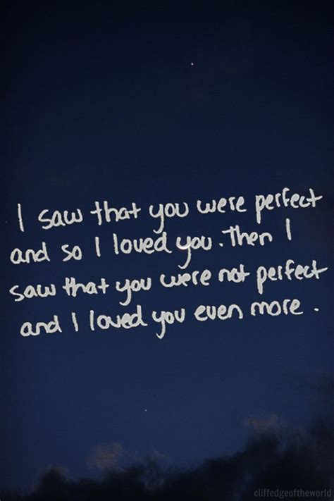 I Love Your Imperfections Quotes. QuotesGram