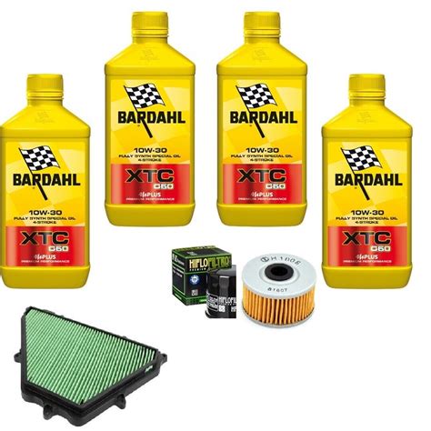 Set Service Bardahl Xtc C W Lfilter Luft Kupplung Honda X