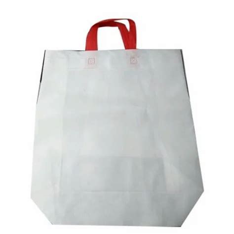 White Non Woven Loop Handle Bag At Rs Kg Handle Bag In Indore