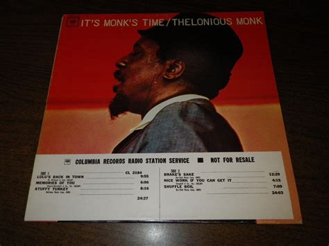 Popsike Thelonious Monk It S Monk S Time Vinyl Lp Record Album