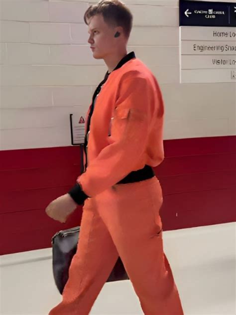 Joe Burrow Orange Track Suit Nfl 2023