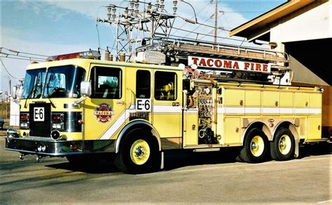 Tacoma Fire Department Engine 6 | Fire trucks, Fire service, Fire dept