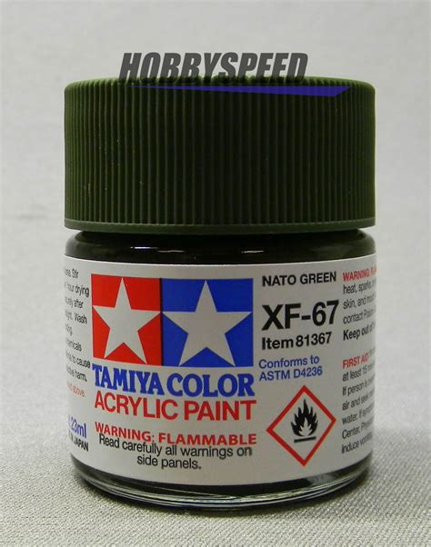 Tamiya Xf Acrylic Paint Nato Green Ml Bottle