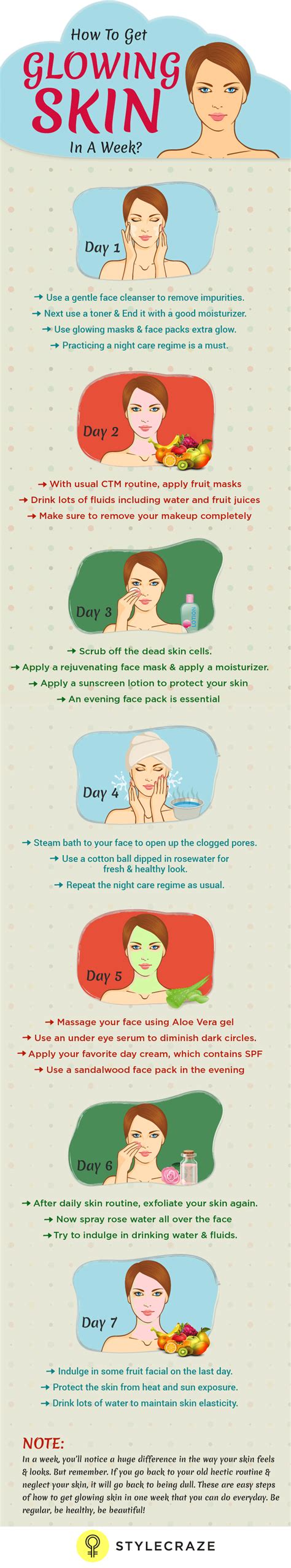 Hair Removal Permanent Facials How To Get Glowing Skin In 7 Days