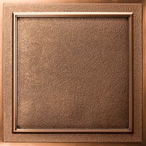 Terrace Ceiling Tile - Antique Bronze - Waterproof