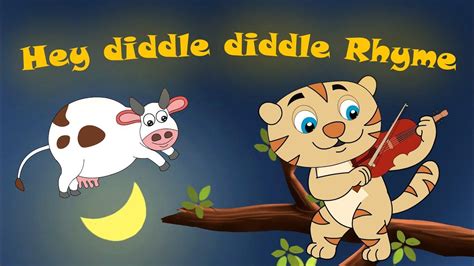 Hey Diddle Diddle Nursery Rhyme Rhyme With Lyrics Bumcheek Tv Youtube