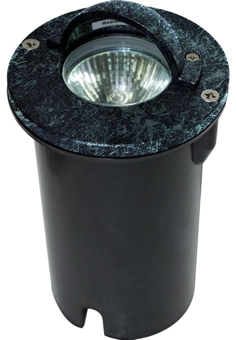 Dabmar Lighting Lv625 Vg Cast Aluminum Surface Mount Brickstepwall Light With Eyelid Verde Green