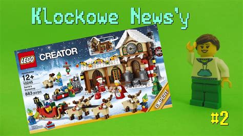 LEGO Creator Santas Workshop 10245 Klockowe News Y 2 YouTube