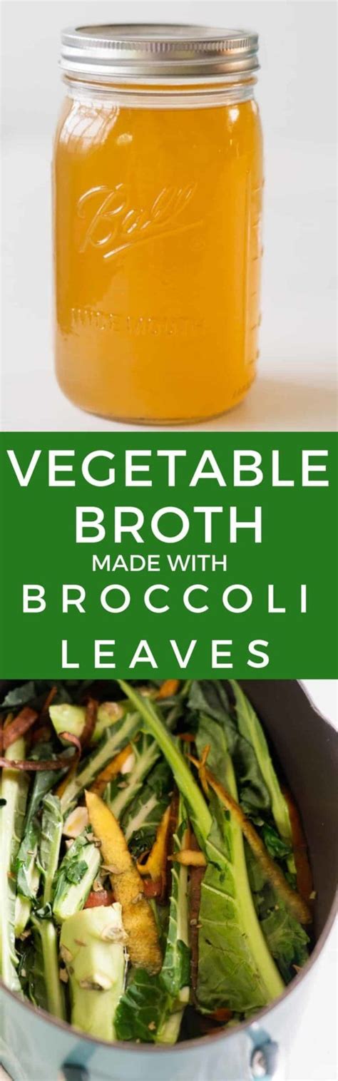 Broccoli Leaves Vegetable Broth How To Cook Broccoli Leaves Recipe Broccoli Leaves How To