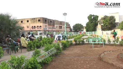 Vidéo Inauguration du jardin public des Parcelles Assainies par le