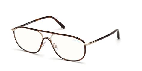 Tom Ford Ft5624 B Blue Light Block 052 Eyeglasses In Dark Havana Smartbuyglasses Usa