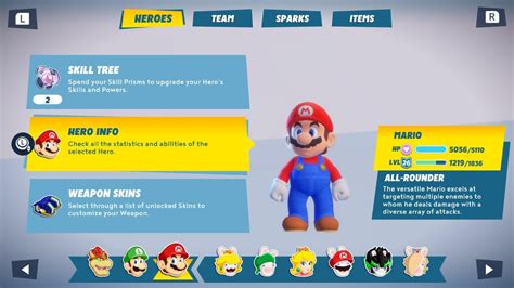 Spark And Character Combos Mario Rabbids Sparks Of Hope Guide Ign