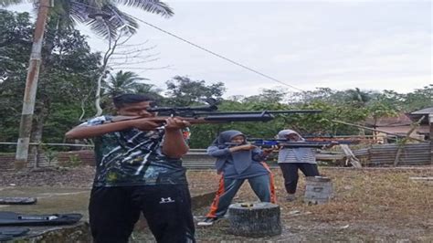 Eskul Menembak Man Bone Kembali Isi Liburan Dengan Latihan