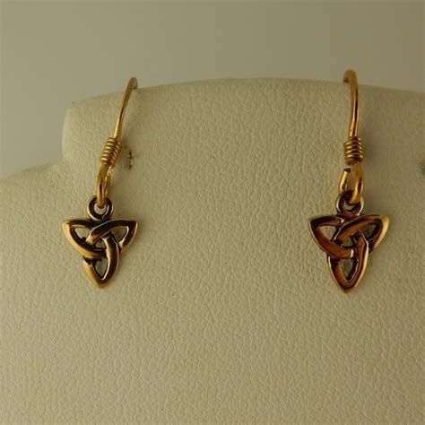 Bronze Trinity Knot Etsy