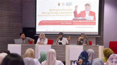 Fkg Unhas Gelar Sosialisasi Pencegahan Dan Penanganan Kekerasan Seksual