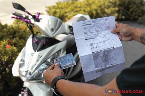 motorcycle registration license renewals planned  lto