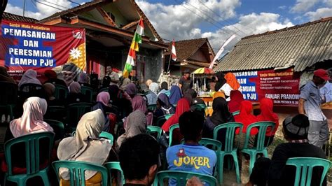 Terangi Jalan GMP Pasang Lampu PJU Di Beberapa Titik Di Tasikmalaya